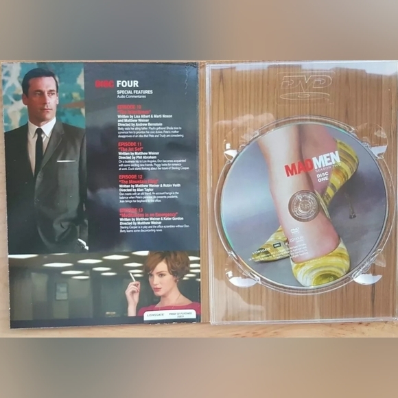 Mad Men - Season 1 & Season 2 (DVD, 2009/ 2012, Canadian With French) - Picture 5 of 10